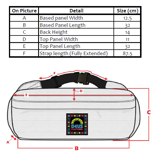 NOTIONS FANNY PACK - ANTHRACITE