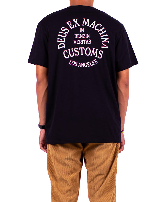 CROSSROAD TEE - BLACK