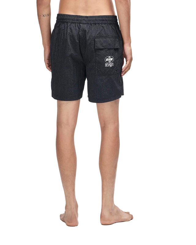 SERVICE SWIM SHORT 4 - BLACK