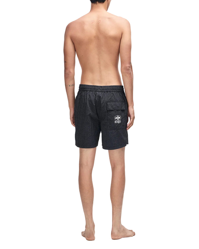 SERVICE SWIM SHORT 4 - BLACK