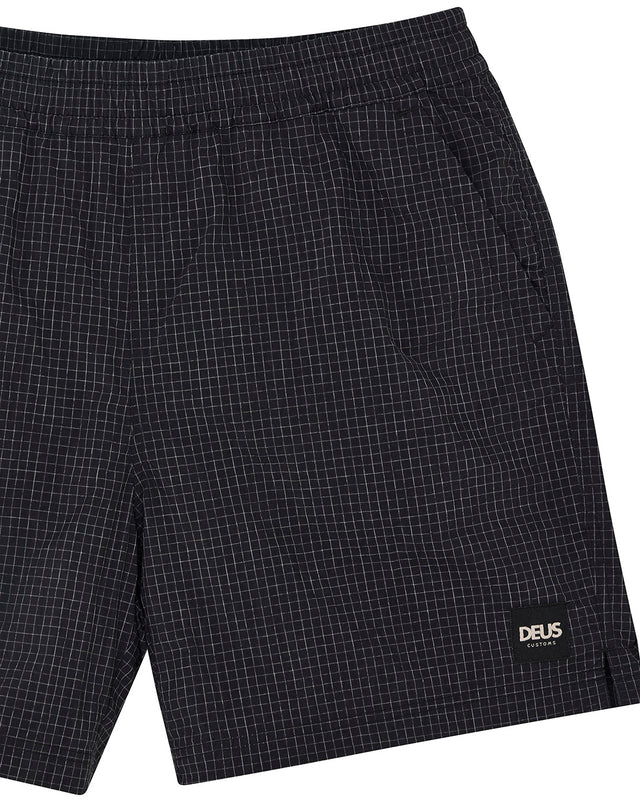 SERVICE SWIM SHORT 4 - BLACK