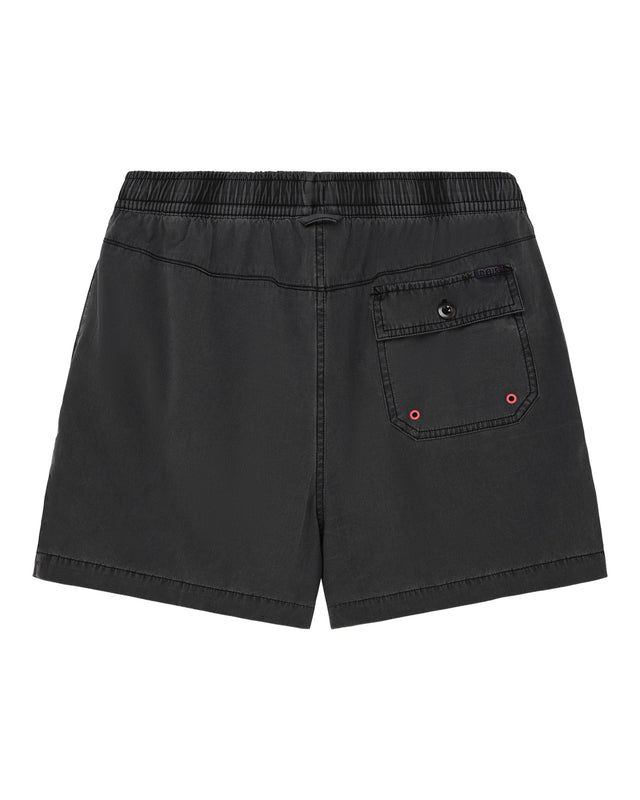 SANDBAR GARMENT DYED SHORT - ANTHRACITE