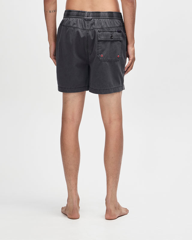 SANDBAR GARMENT DYED SHORT - ANTHRACITE