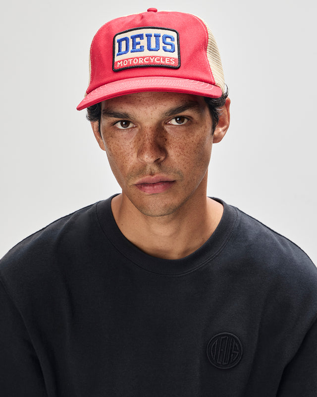 MALDEN TRUCKER - MELON RED