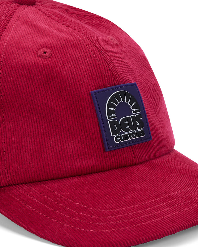 MELODIES CORD CAP - MELON RED