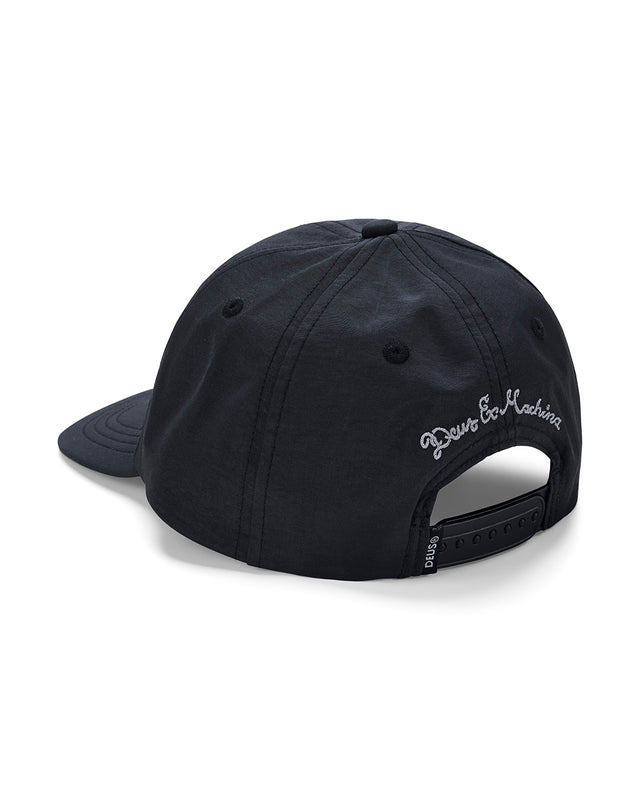 SHIELD NYLON CAP - BLACK