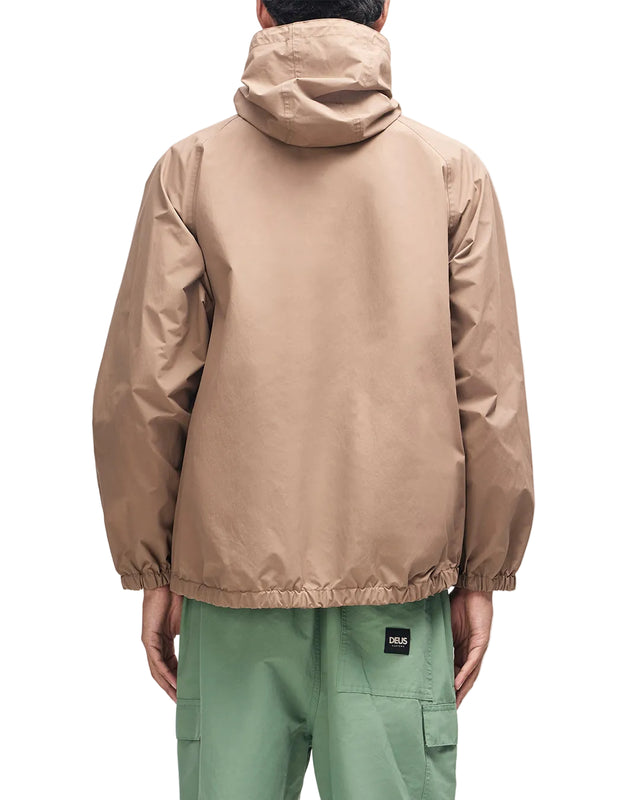 DAWNY WATERPROOF ANORAK - CAMEL BROWN