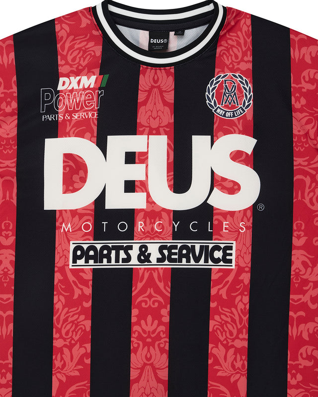 NOUVEAU MOTO TEE - FIERY RED