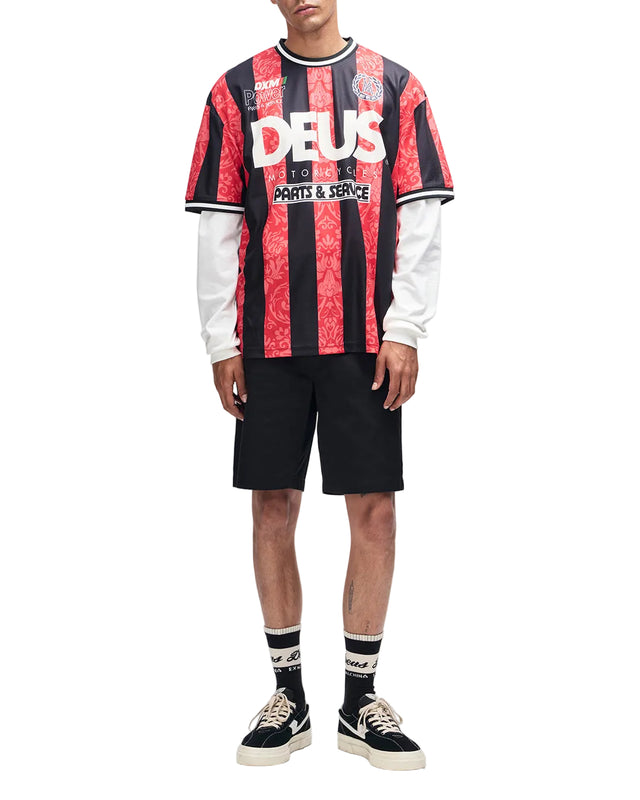 NOUVEAU MOTO TEE - FIERY RED