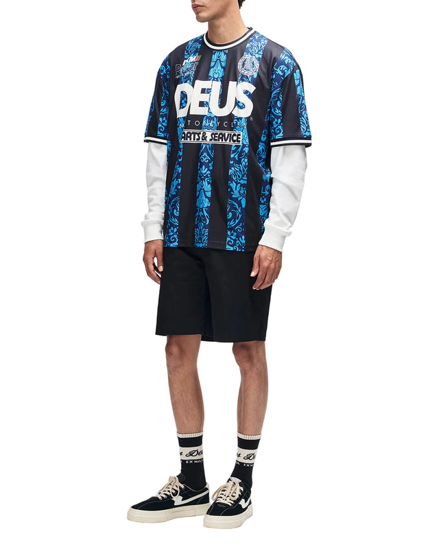 NOUVEAU MOTO TEE - PAGEANT BLUE