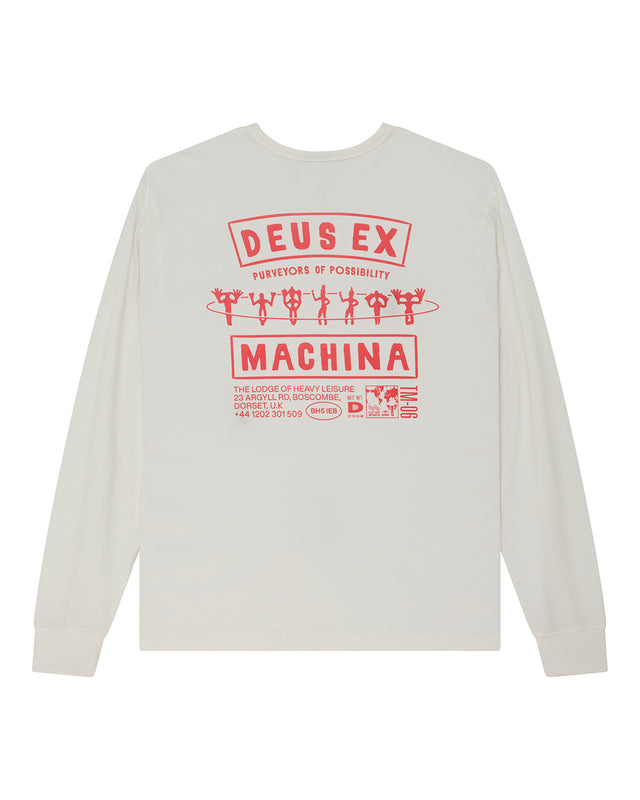 KUMBAYA LS TEE - VINTAGE WHITE