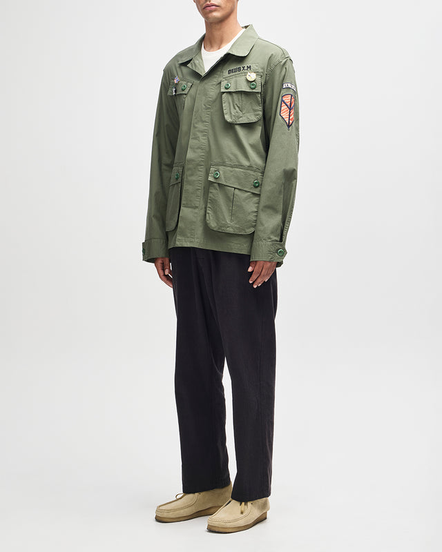 POWER OVERSHIRT - PINE GREEN