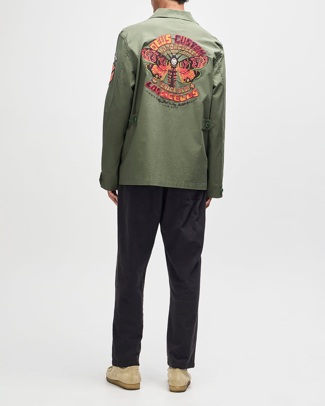 POWER OVERSHIRT - PINE GREEN