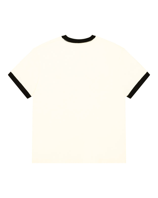 ARROWS RINGER TEE - PRISTINE WHITE