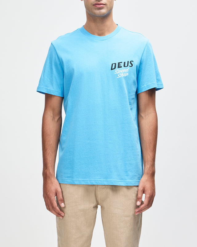 DOGLEG TEE - BONNIE BLUE