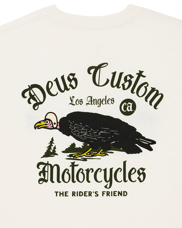 BEEP BEEP TEE - DIRTY WHITE