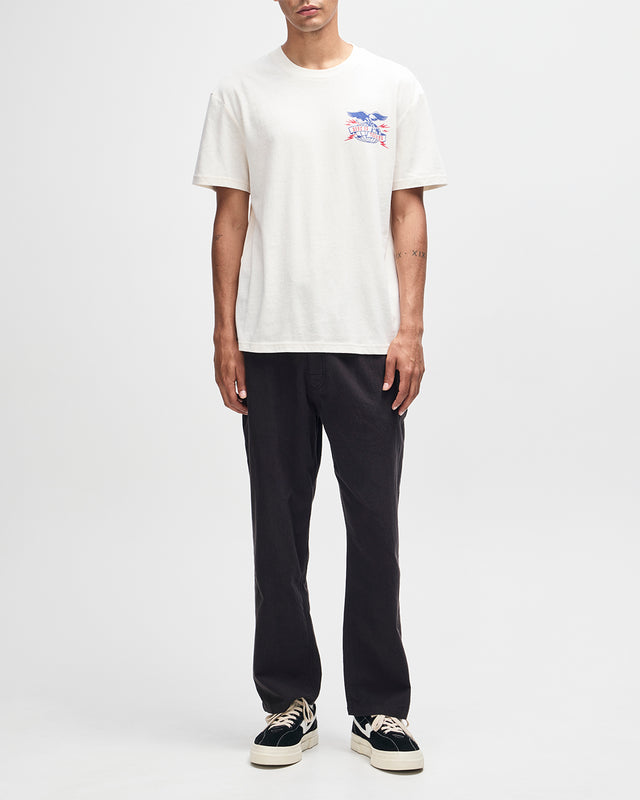 CLAW SOME WHIZZ TEE - DIRTY WHITE