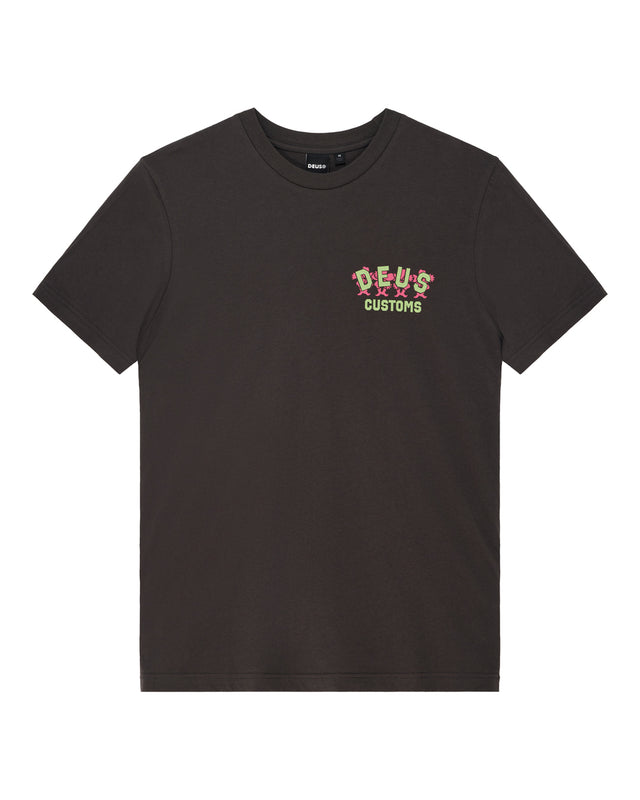 FANCY PANSY TEE - ANTHRACITE