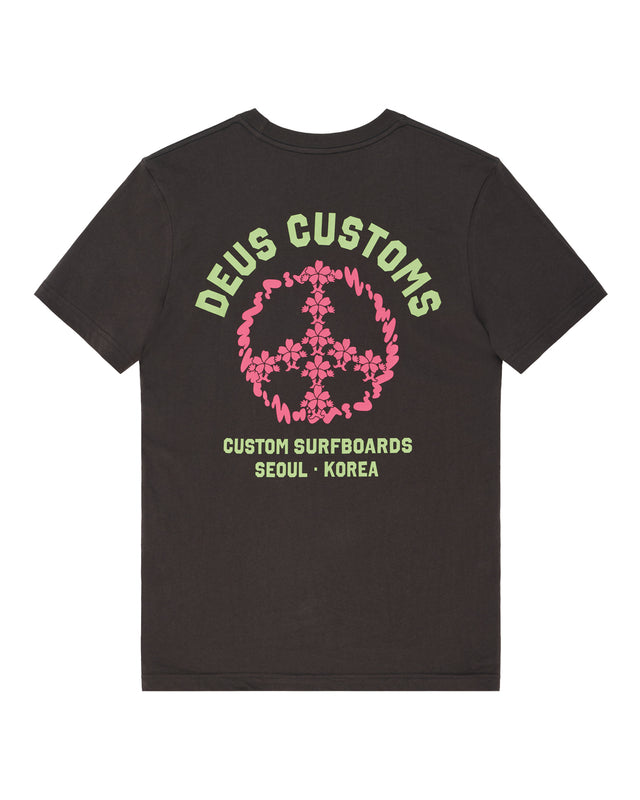 FANCY PANSY TEE - ANTHRACITE