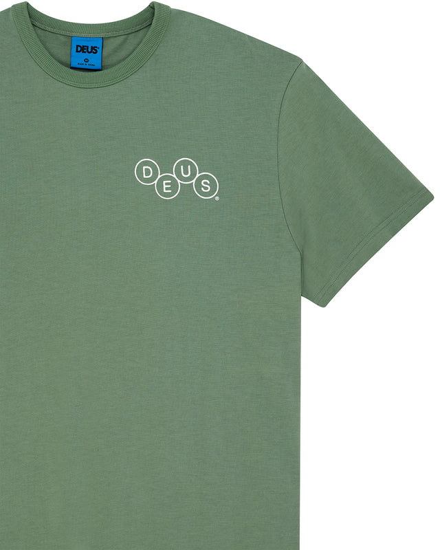 MECHANISM TEE - LODEN FROST GREEN