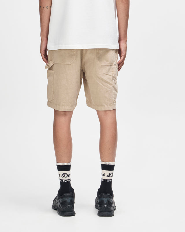 BIG FELLA CHAMBRAY SHORT - SAFARI