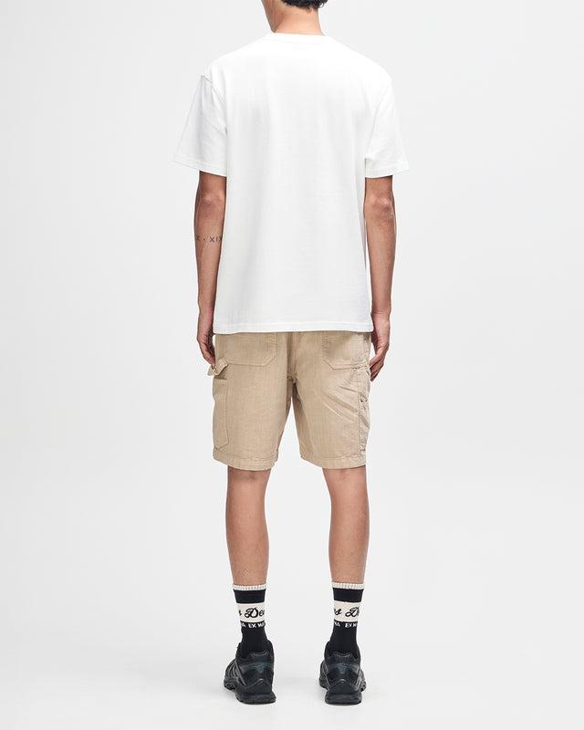BIG FELLA CHAMBRAY SHORT - SAFARI