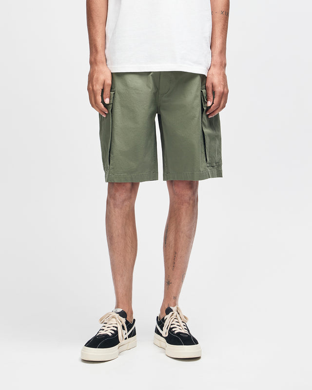 POWER SHORT - PINE GREEN