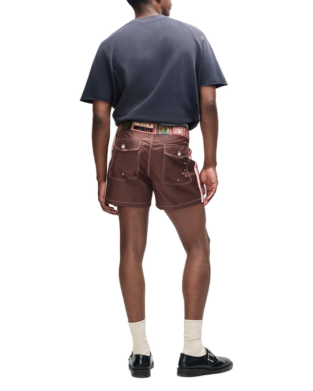 SHORT SHORT BOARDSHORT - RUBY RED