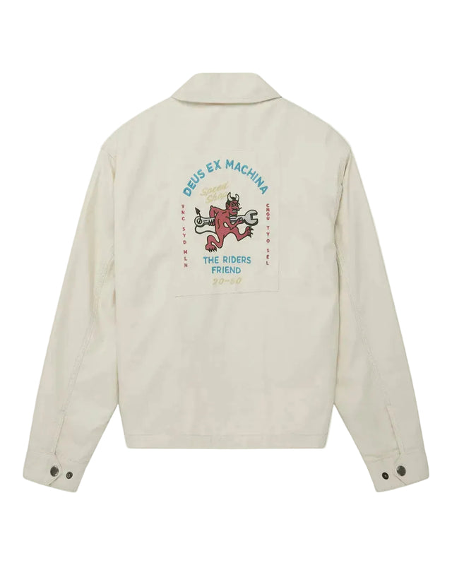 DOGLEG JACKET - IVORY