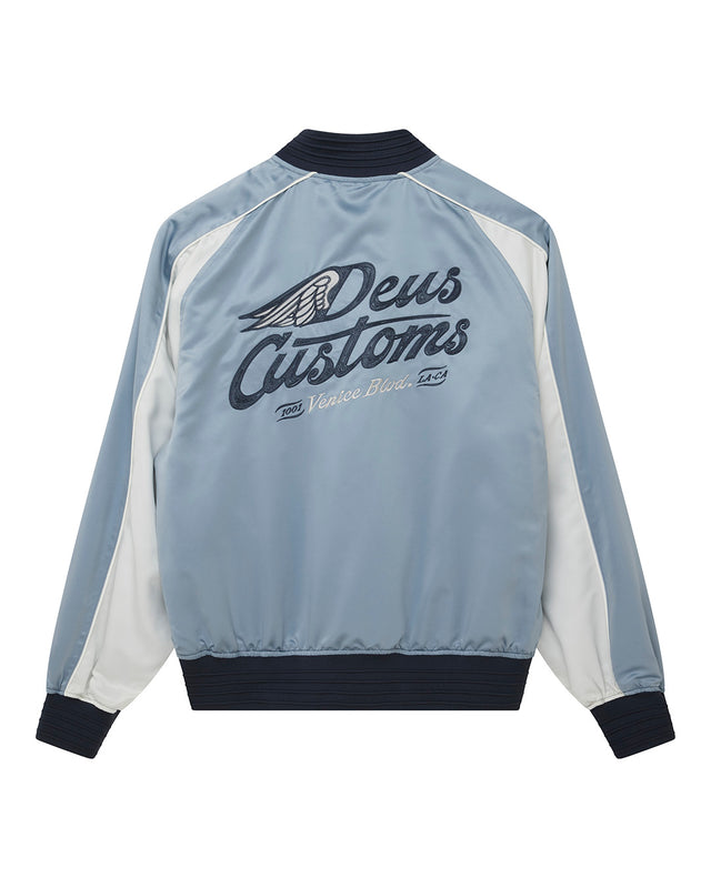 WINGLET SOUVENIR JACKET - BLUE