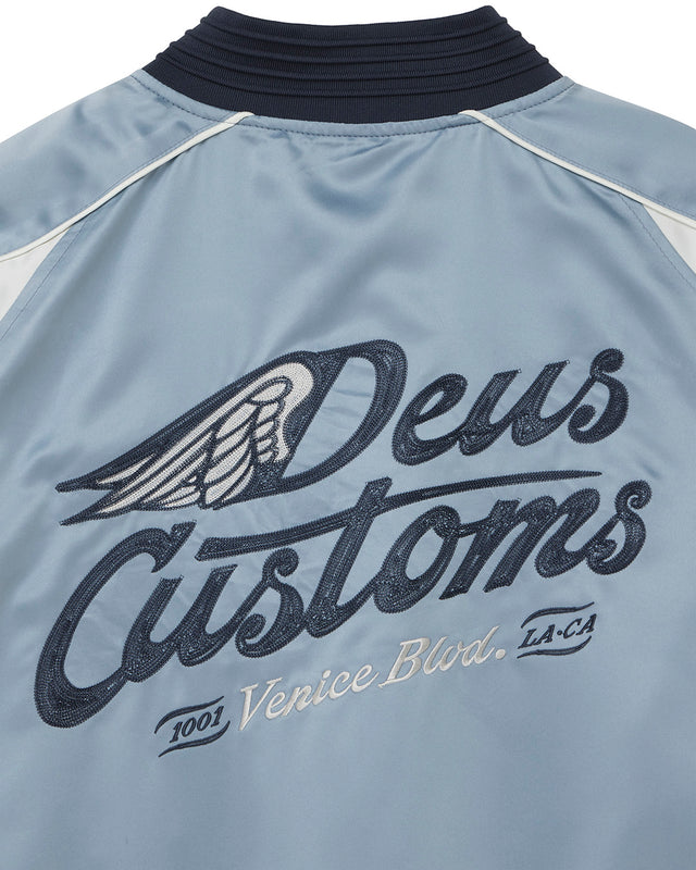 WINGLET SOUVENIR JACKET - BLUE