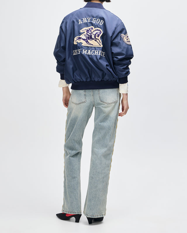 HORSEPOWER JACKET - BLACK IRIS