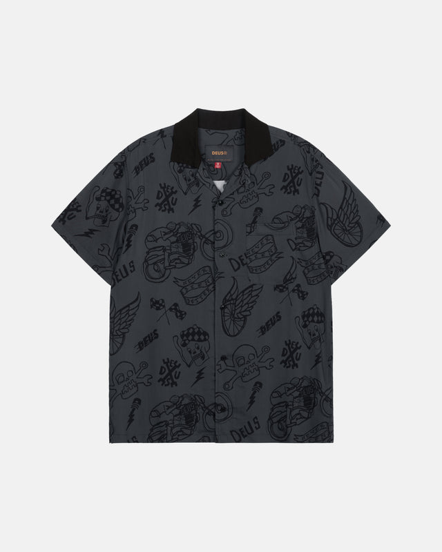 DOODLE SS SHIRT - BLACK