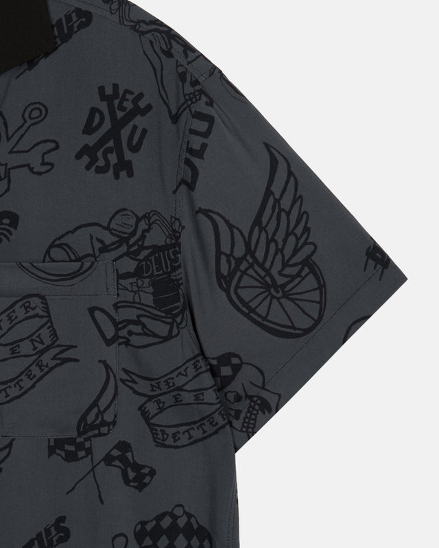 DOODLE SS SHIRT - BLACK