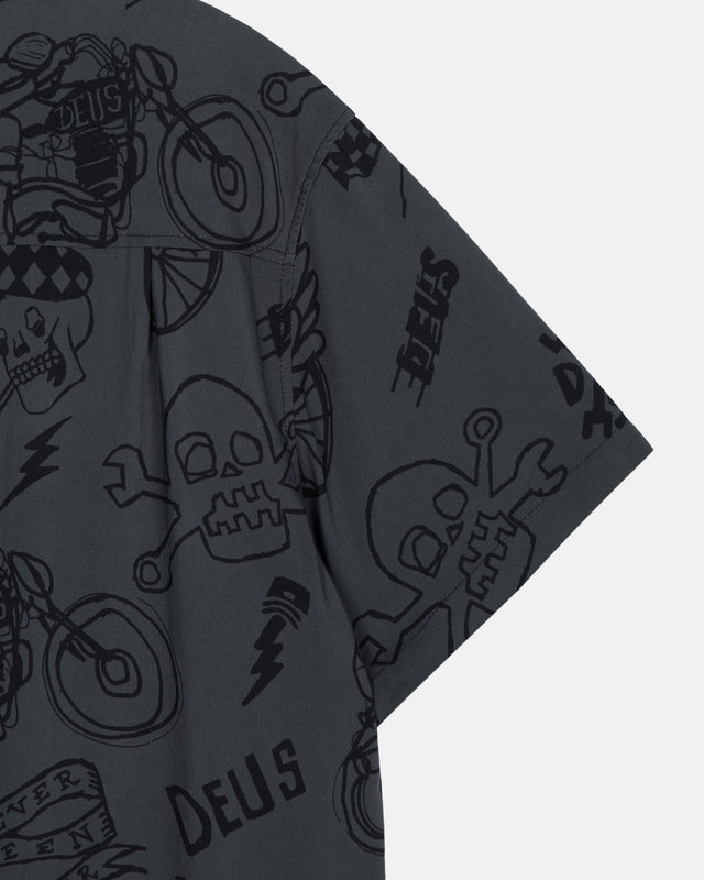 DOODLE SS SHIRT - BLACK