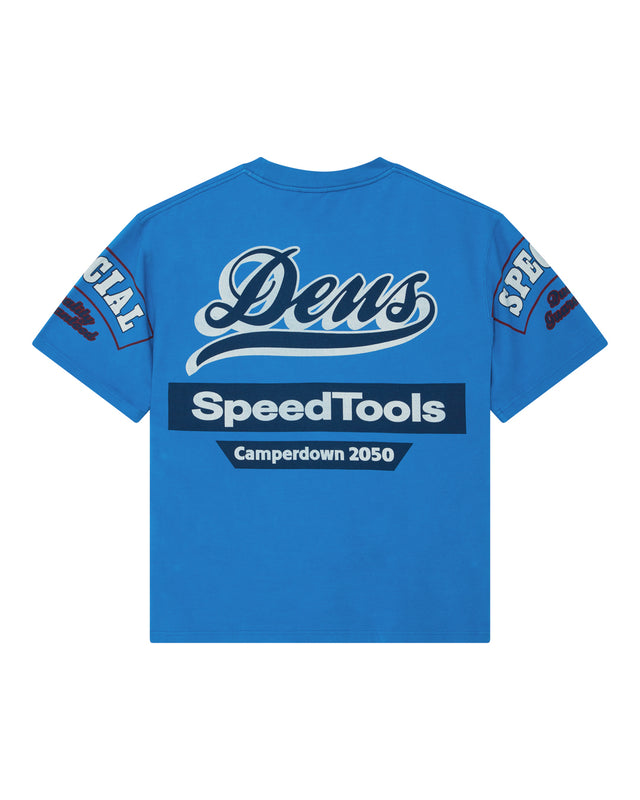 FLOHMARKT OVERSIZED TEE - DAPHNE BLUE