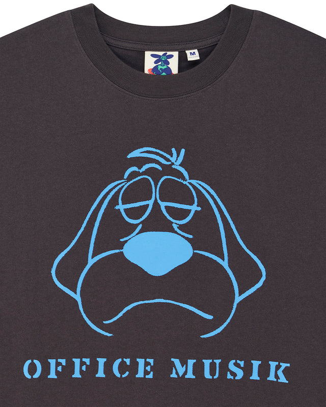 OFFICE MUSIQUE TEE - ANTHRACITE