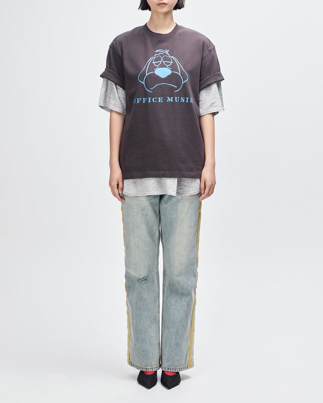 OFFICE MUSIQUE TEE - ANTHRACITE