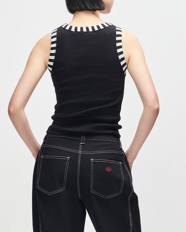 RALLY SHIELD TANK - BLACK