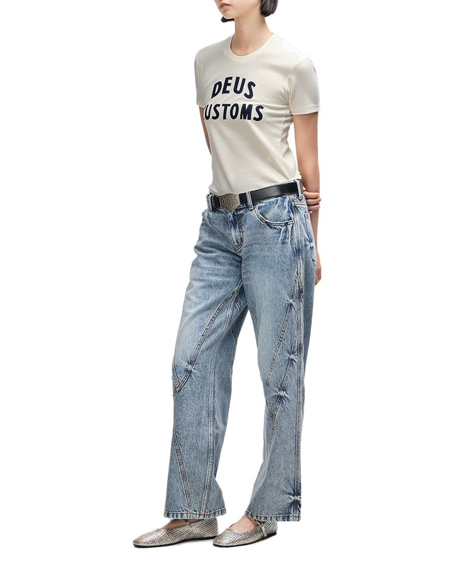 HELENE TEE - DIRTY WHITE