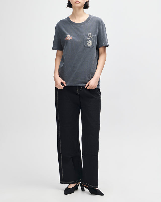 A110 TEE - ANTHRACITE