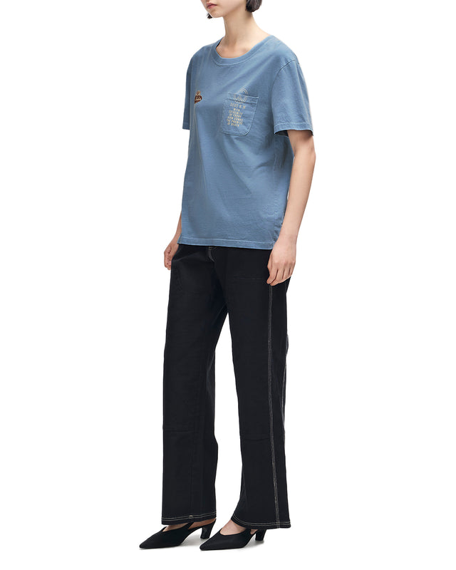 A110 TEE - WINDWARD BLUE