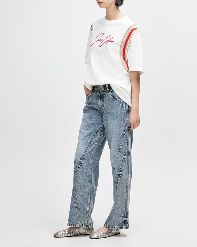 DEBUTE TEE - ANTIQUE WHITE