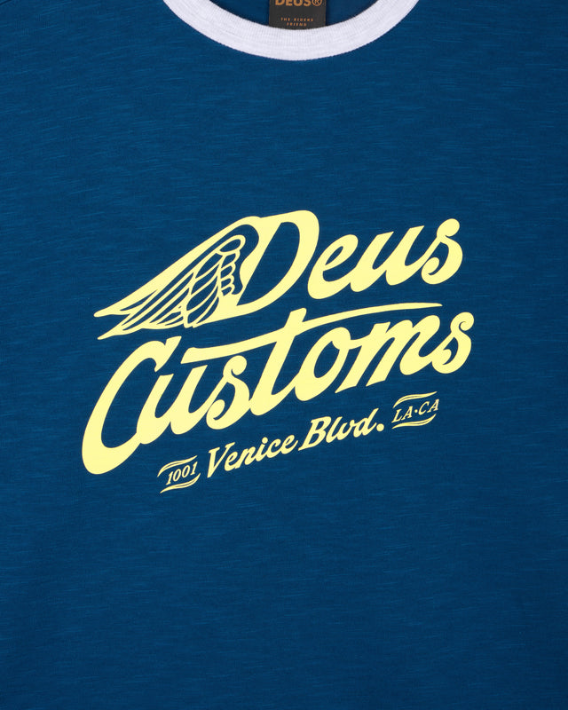 WINGLET RINGER TEE - BLUE