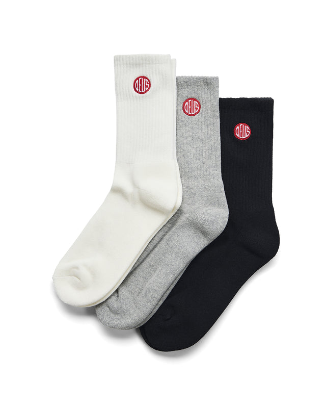 CROSLAND SOCKS 3 PACK - MULTI