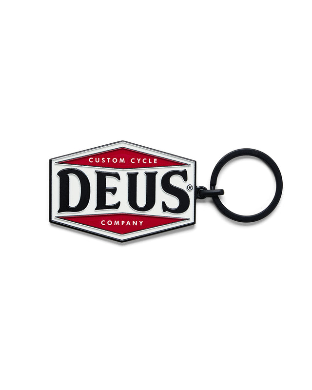 BALSA KEY TAG - RED WHITE