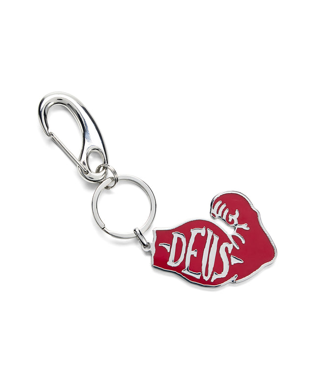 SPINACH KEY TAG - SILVER