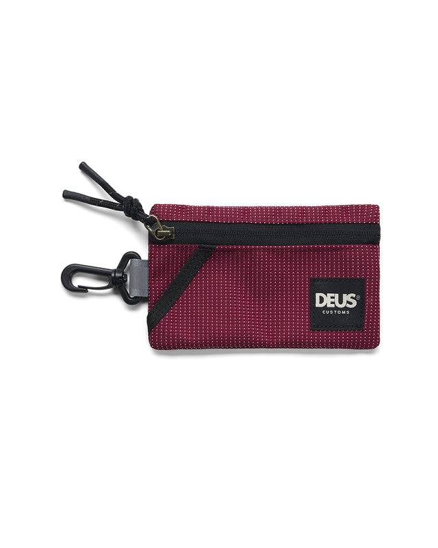 MORRIS COIN POUCH 4 - BURGUNDY