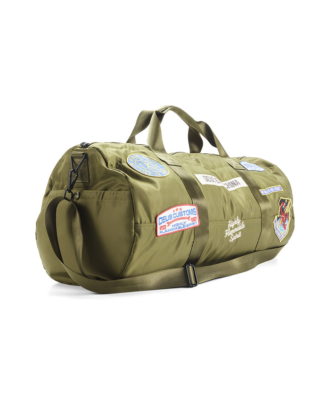 MONTY DUFFLE BAG - OLIVE GREEN