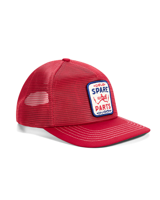MUDFLAP TRUCKER - CHERRY RED
